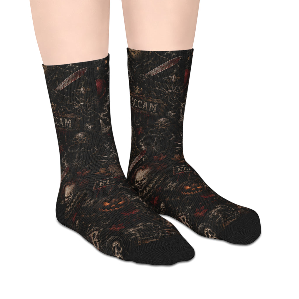Horror Mid-length Socks