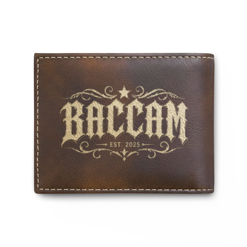 Baccam Signature Bi-Fold Wallet
