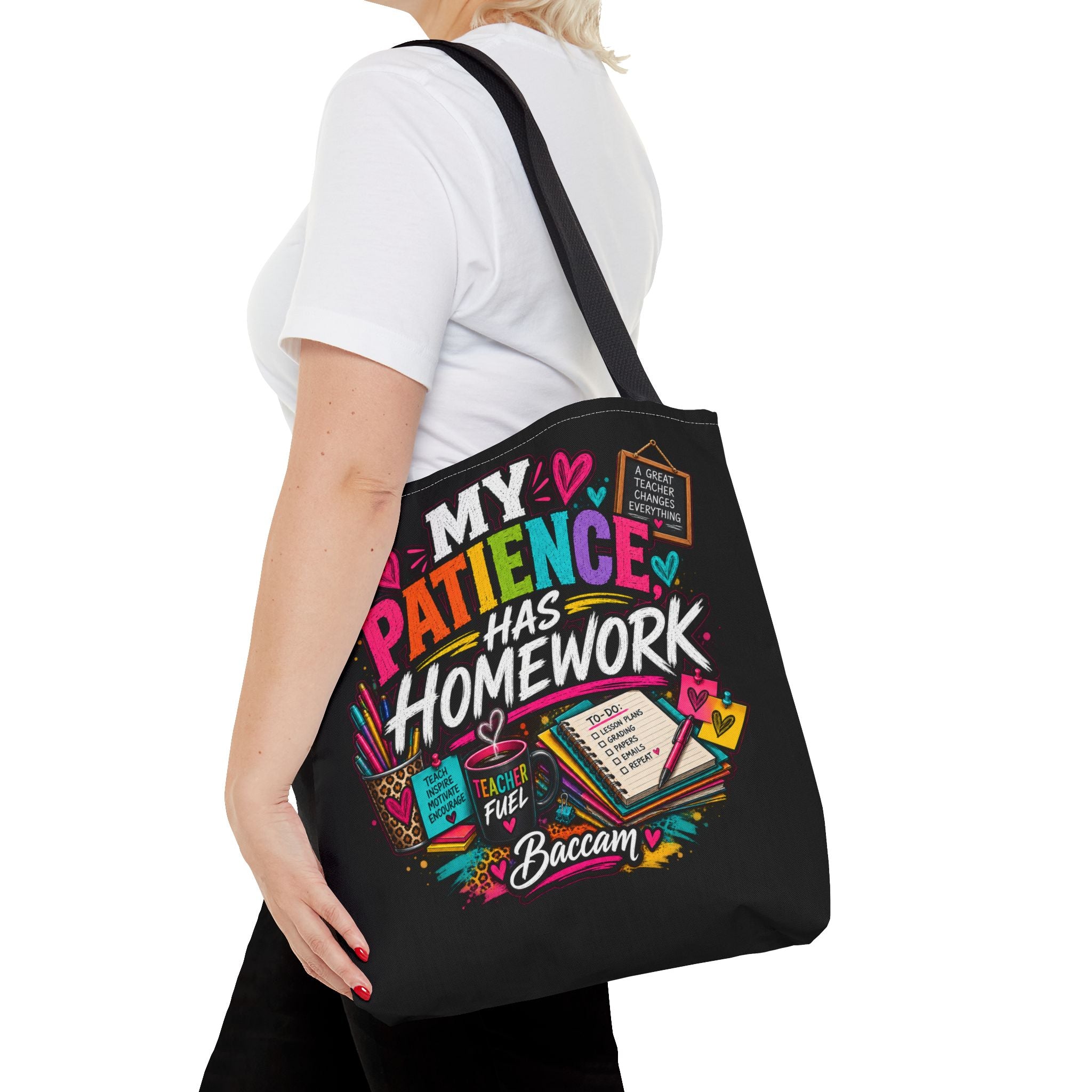 My Patience Tote Bag (AOP)