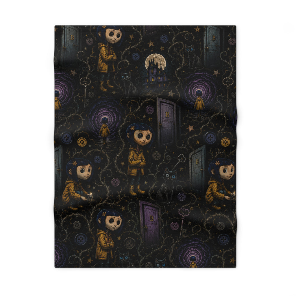Coraline Soft Fleece Baby Blanket
