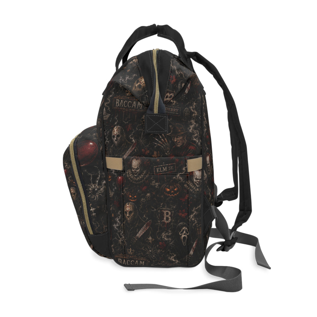 Baccam Horror Icons Diaper Backpack