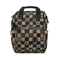 Baccam Checkered Diaper Backpack
