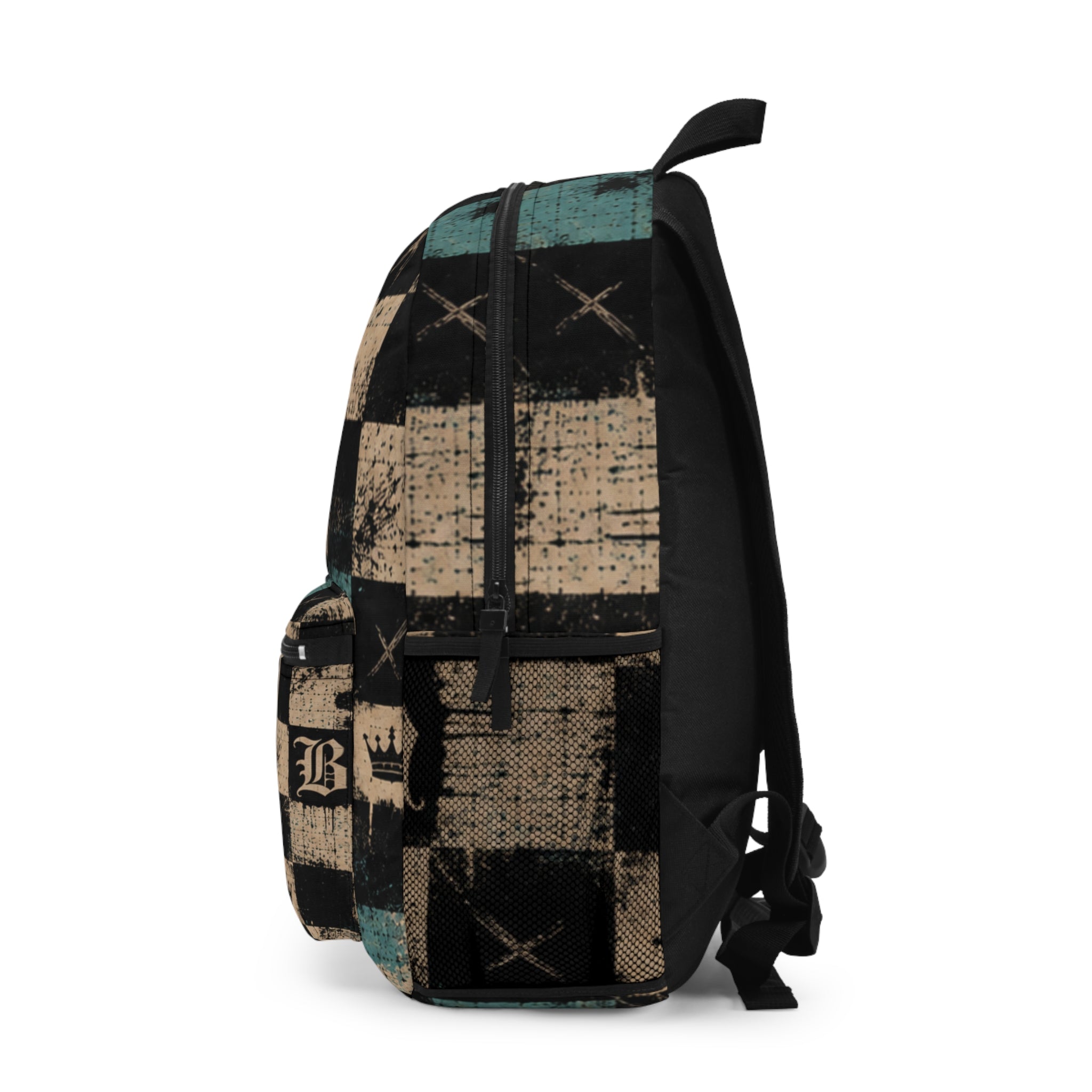 Baccam Checkered Backpack