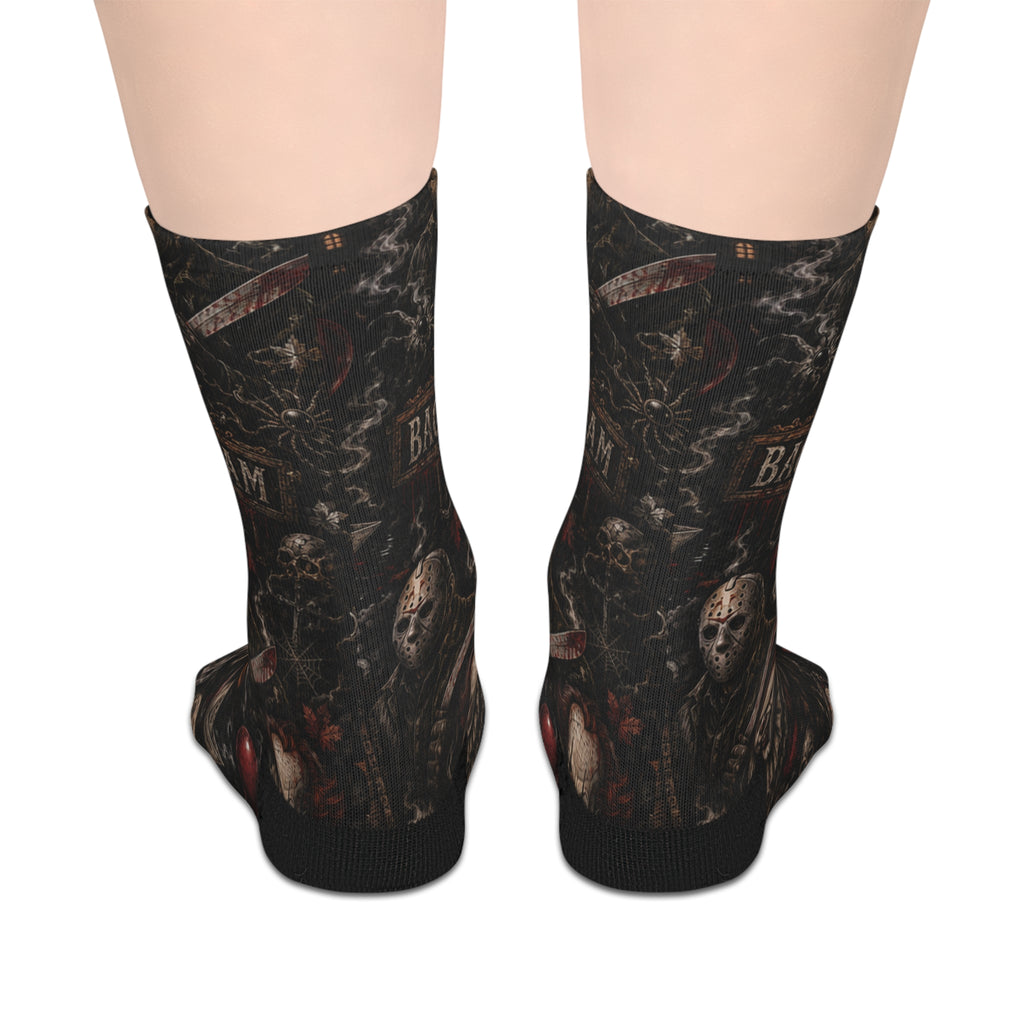 Horror Mid-length Socks