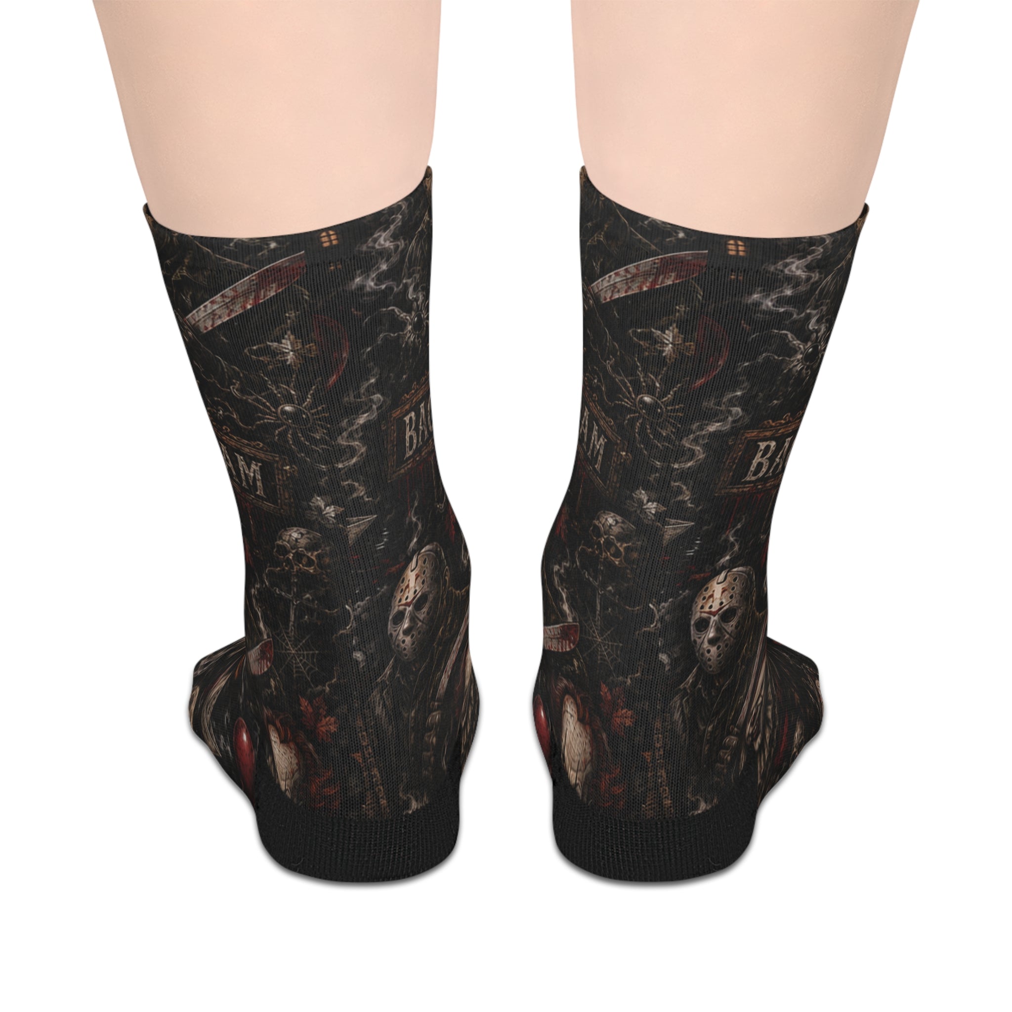 Horror Mid-length Socks