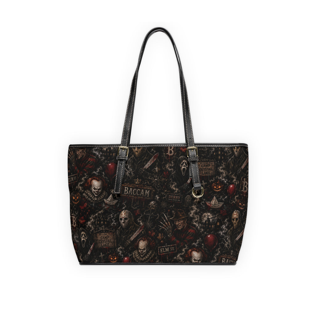 Baccam Horror Icons Leather Shoulder Bag