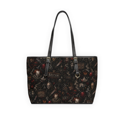 Baccam Horror Icons Leather Shoulder Bag