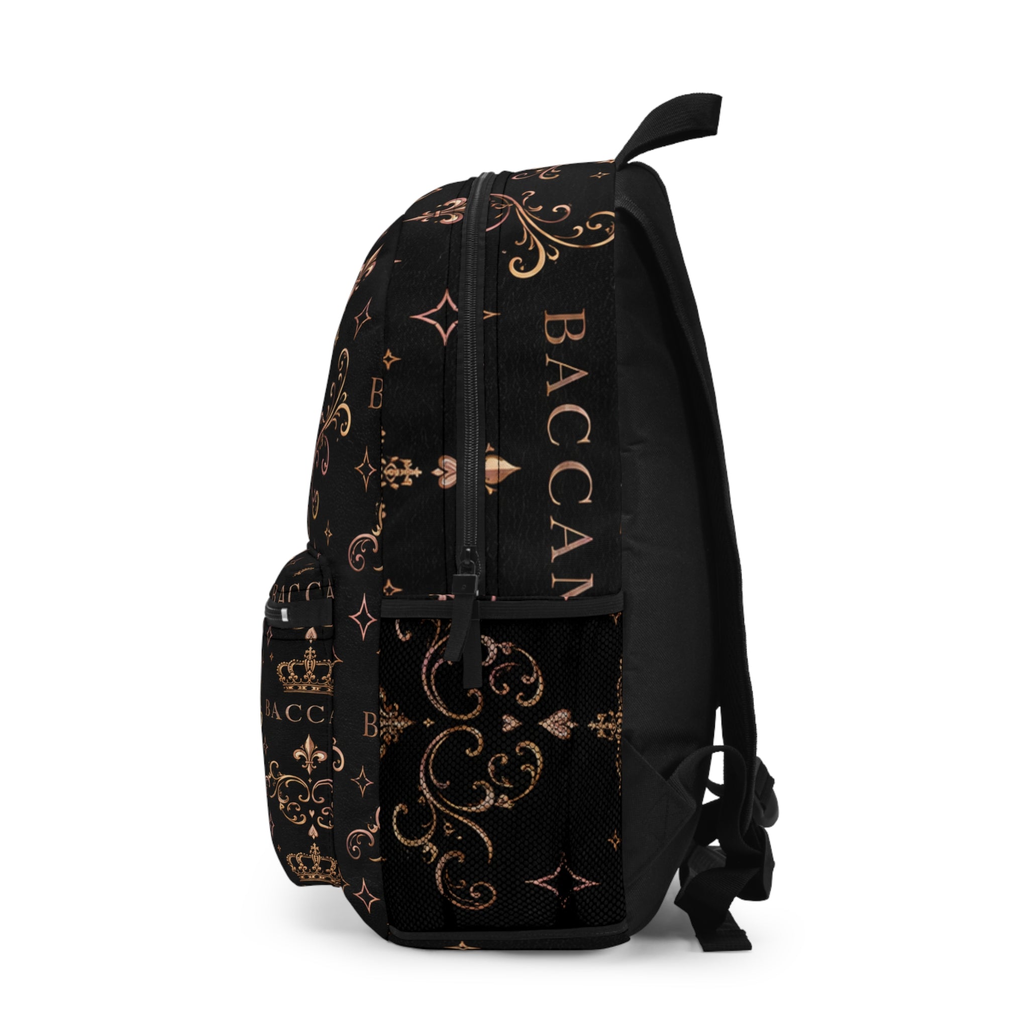 Baccam Signature Black & Gold Backpack