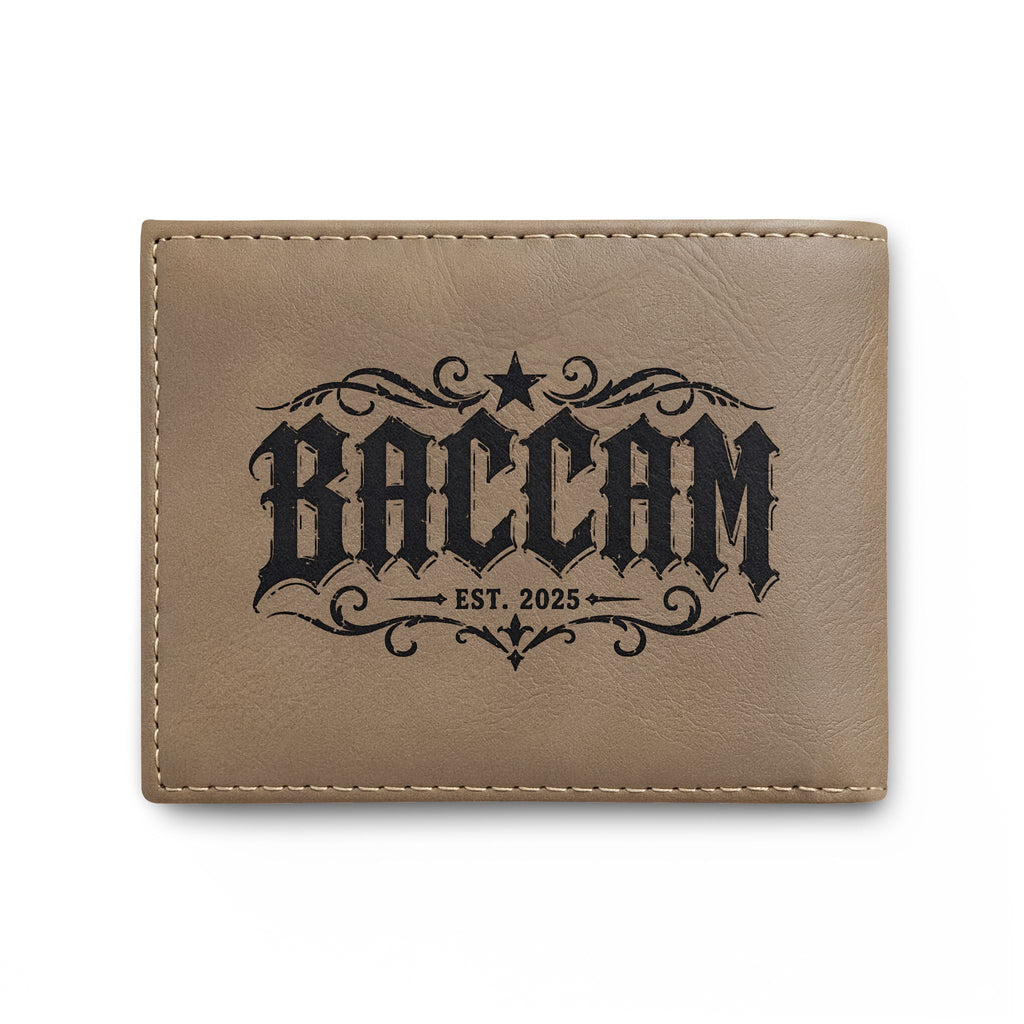 Baccam Signature Bi-Fold Wallet