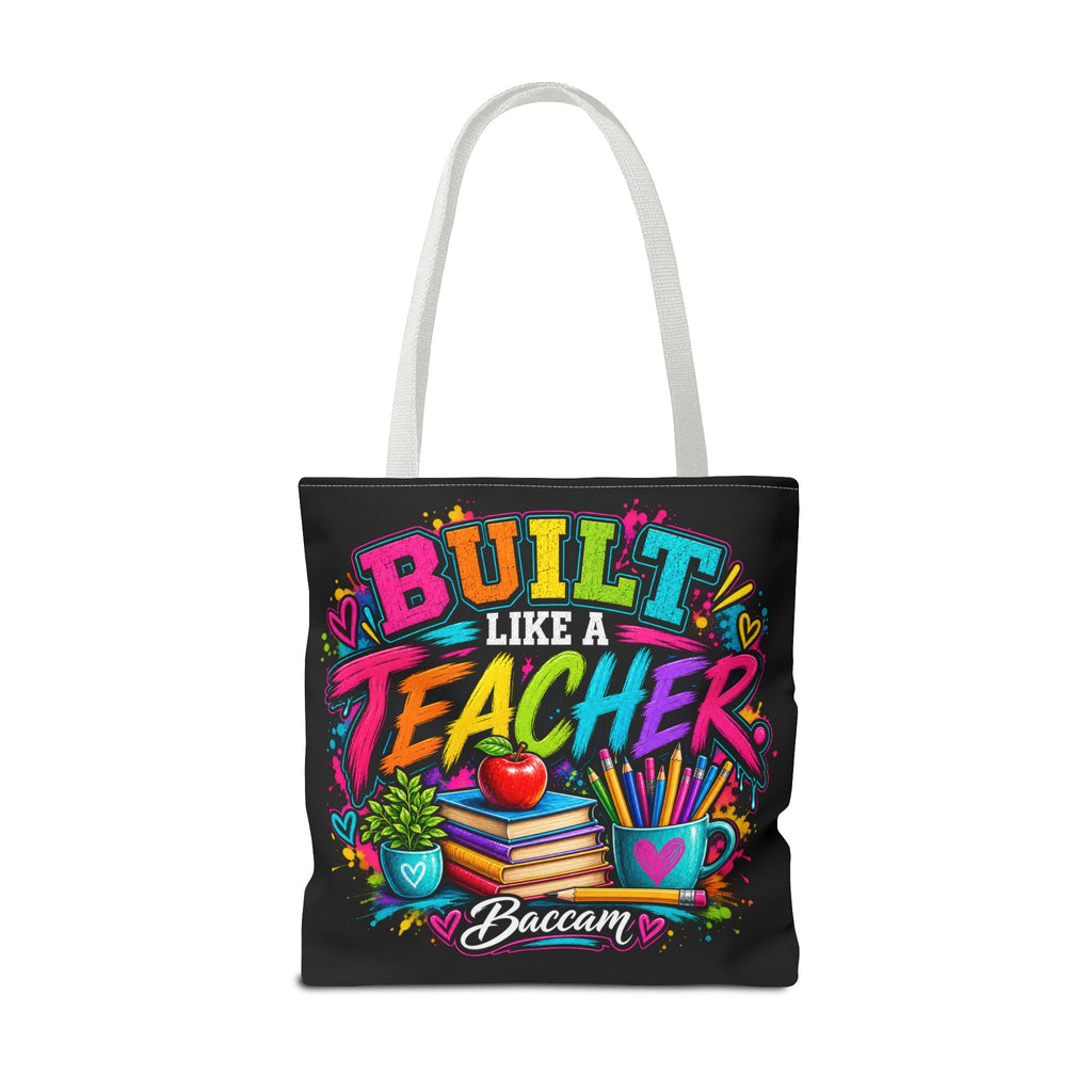Built like a teacher Tote Bag (AOP)