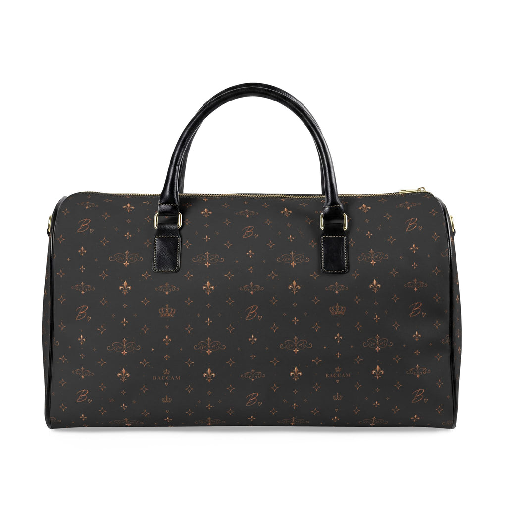 Baccam Signature Faux Leather Travel Bag