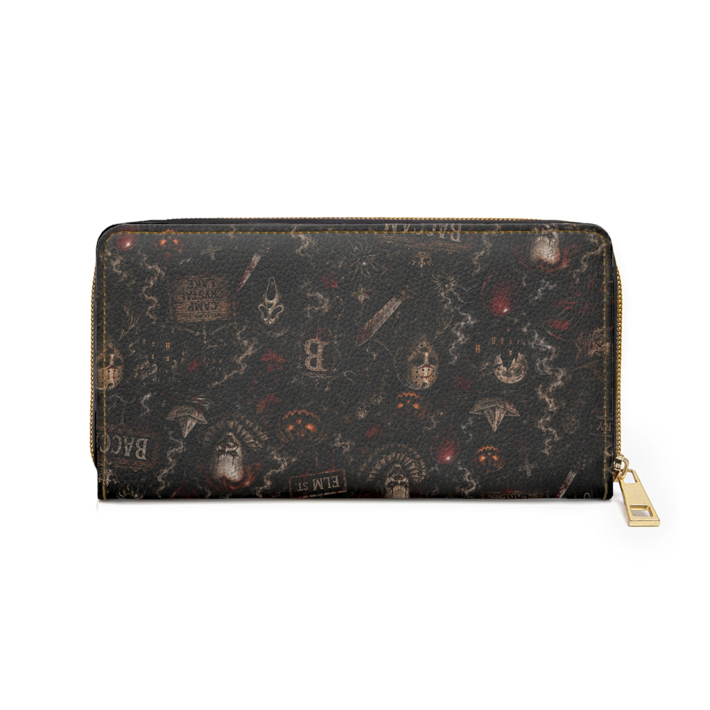 Baccam Horror Icons Zipper Wallet