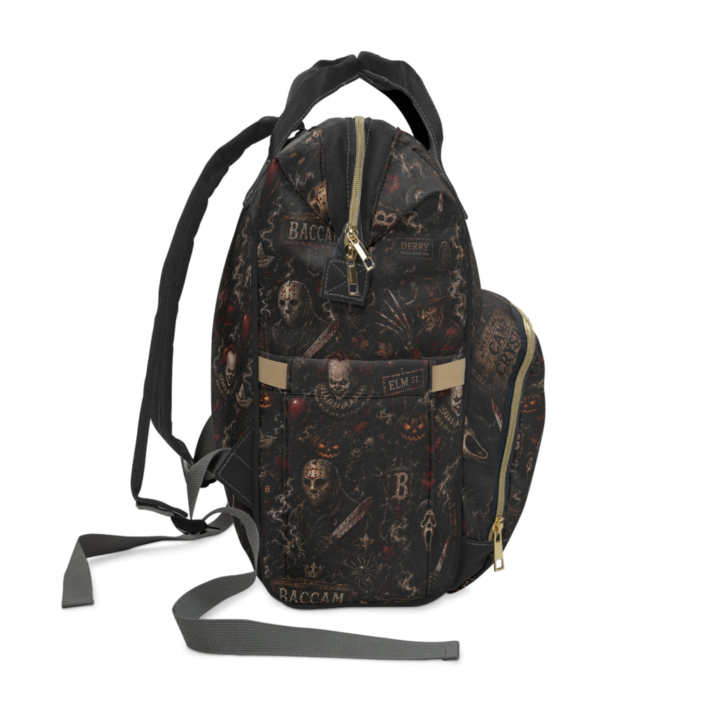 Baccam Horror Icons Diaper Backpack