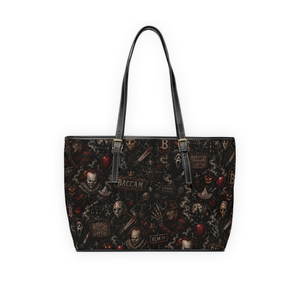 Baccam Horror Icons Leather Shoulder Bag