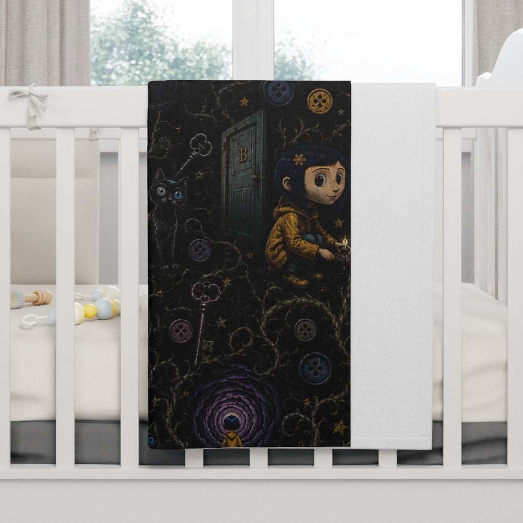 Coraline Soft Fleece Baby Blanket