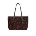 Baccam Red Leather Shoulder Bag