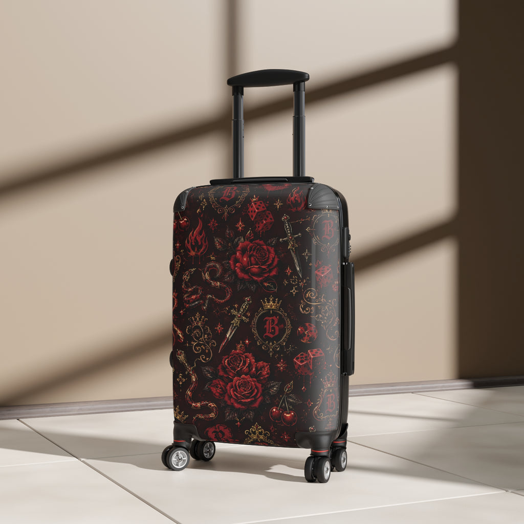 Baccam Red Roses Suitcase