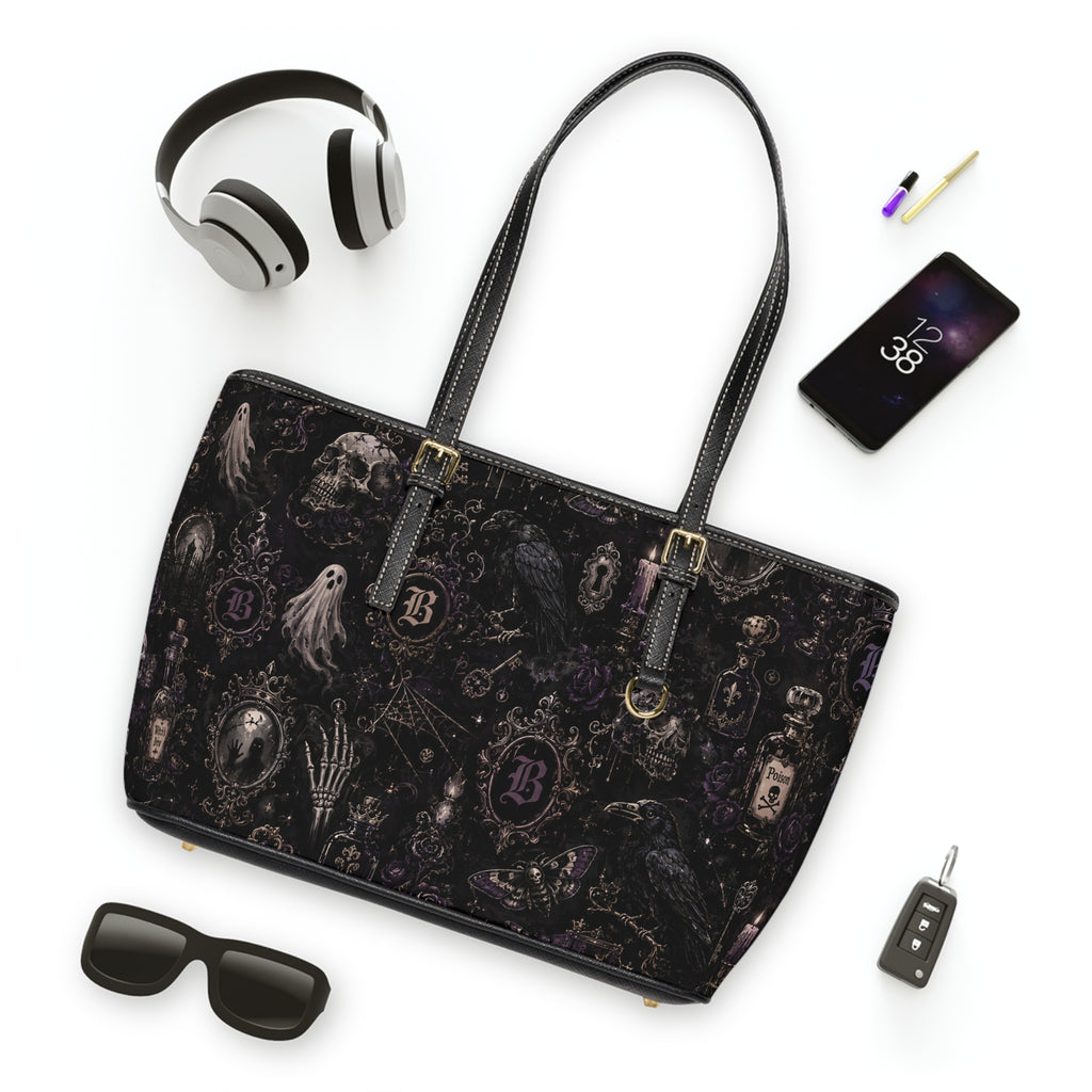 Baccam Spooky Leather Shoulder Bag