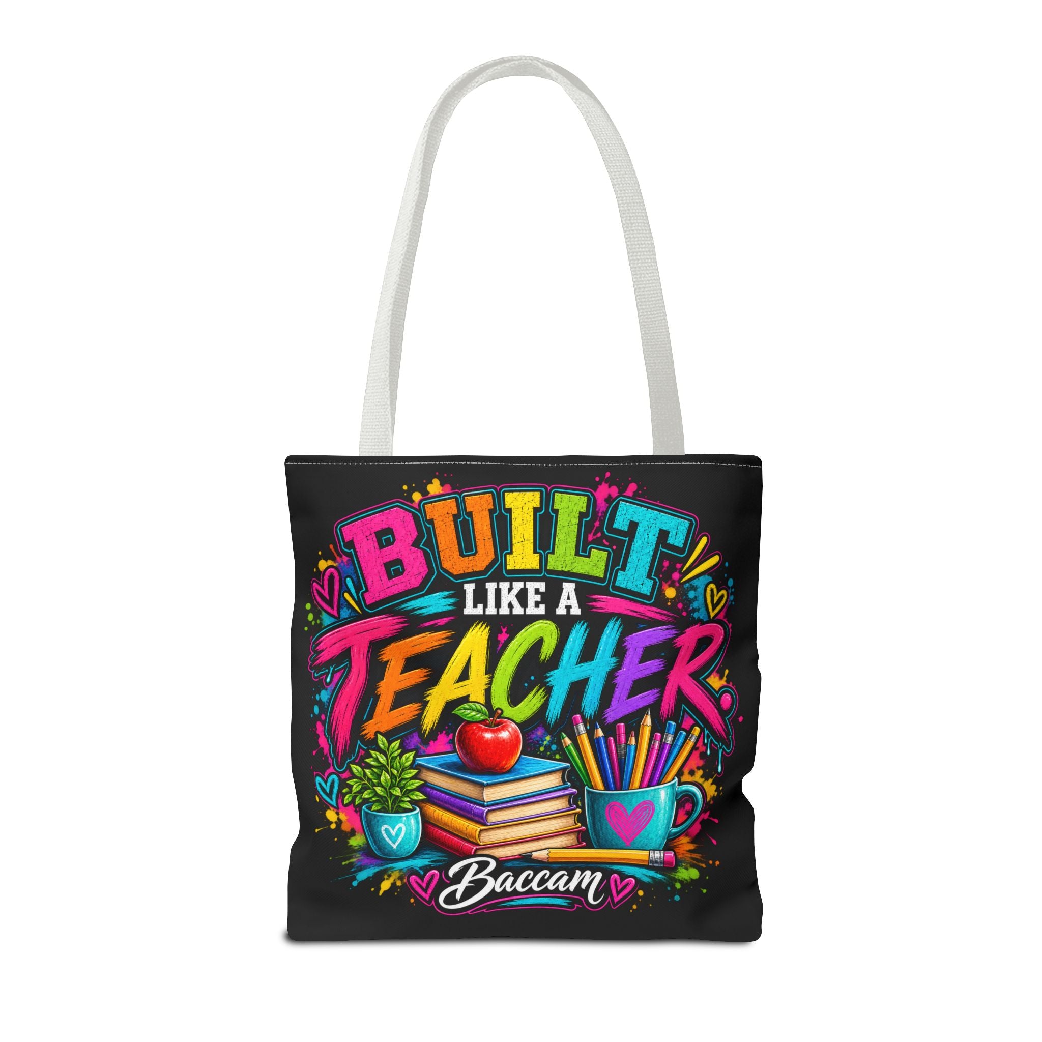 Built like a teacher Tote Bag (AOP)
