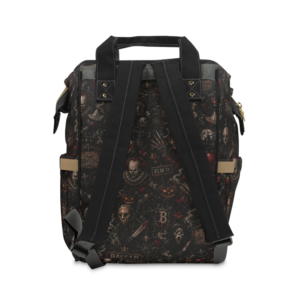 Baccam Horror Icons Diaper Backpack