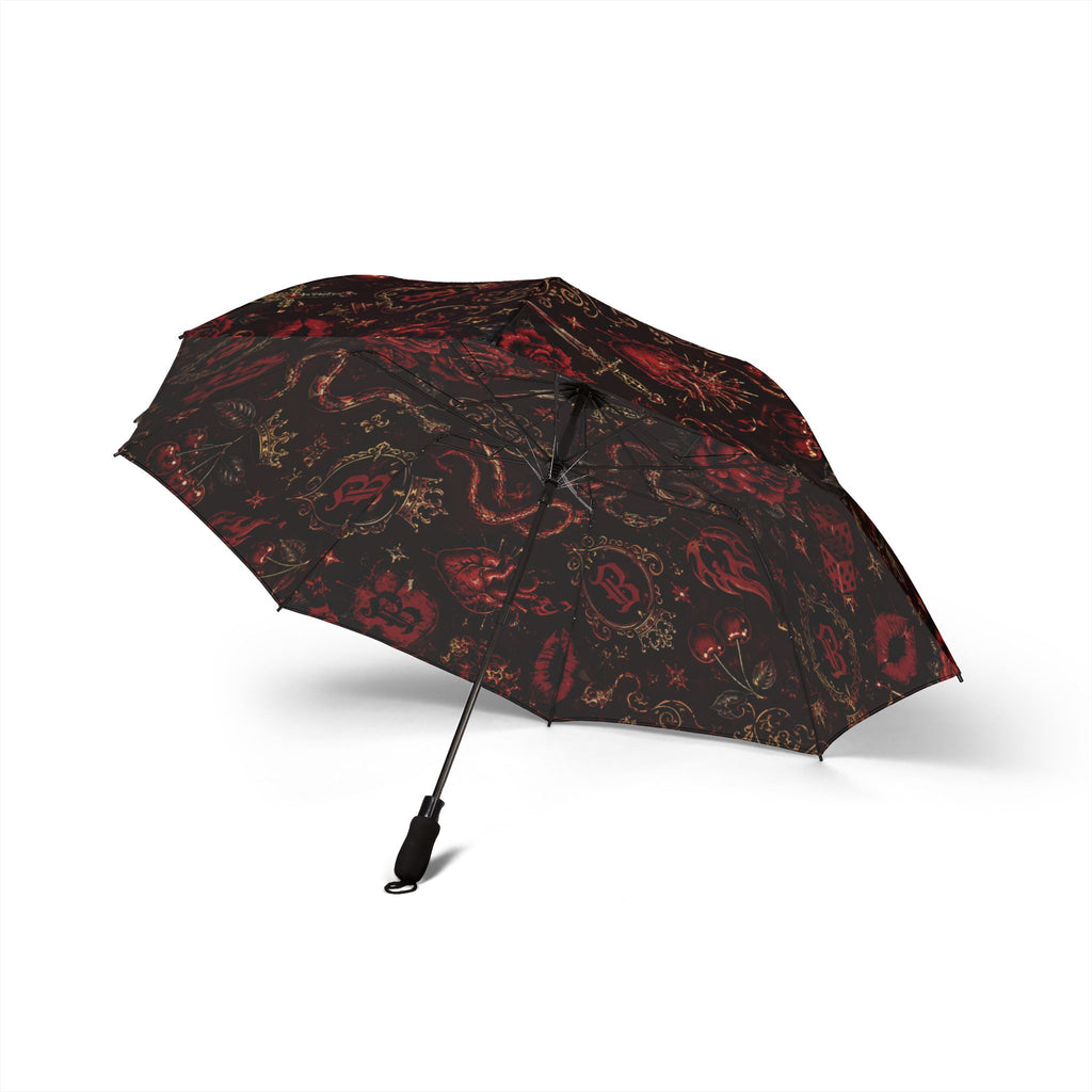 Baccam Red Roses Foldable Umbrella