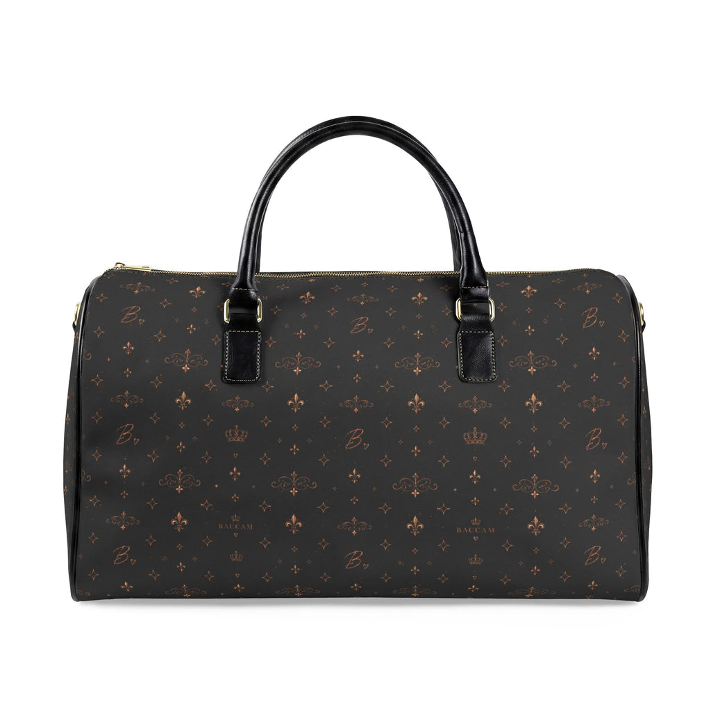Baccam Signature Faux Leather Travel Bag