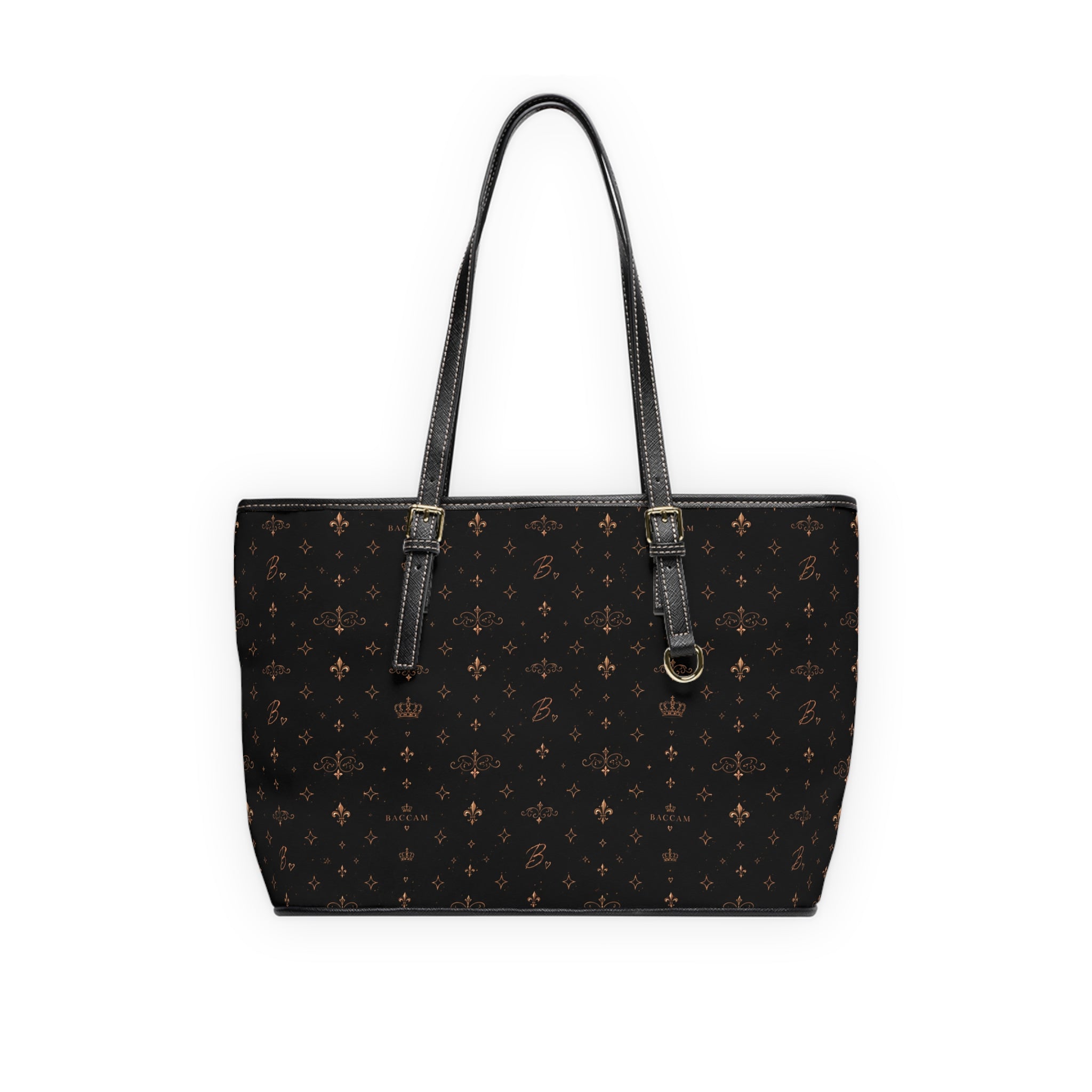 Baccam Signature Leather Shoulder Bag