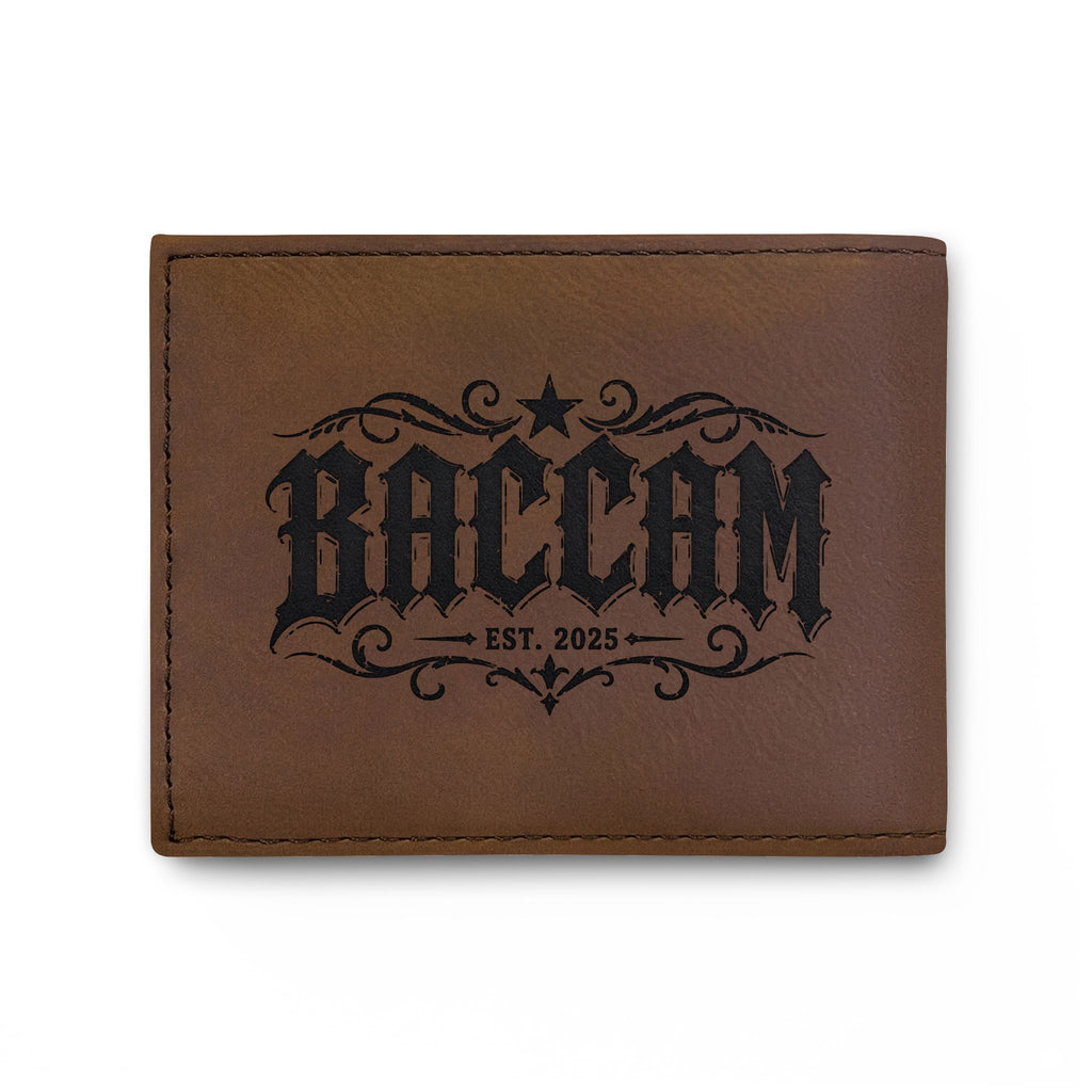 Baccam Signature Bi-Fold Wallet