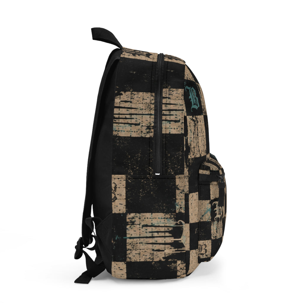 Baccam Checkered Backpack