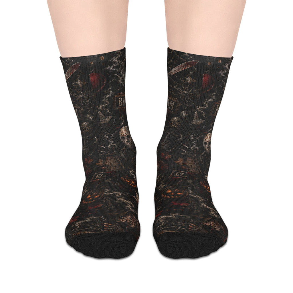 Horror Mid-length Socks