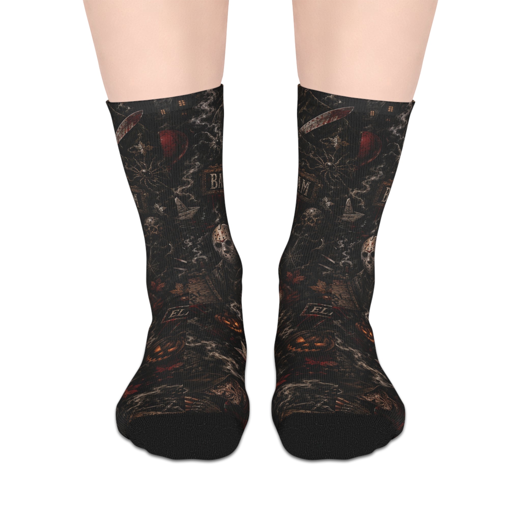 Horror Mid-length Socks