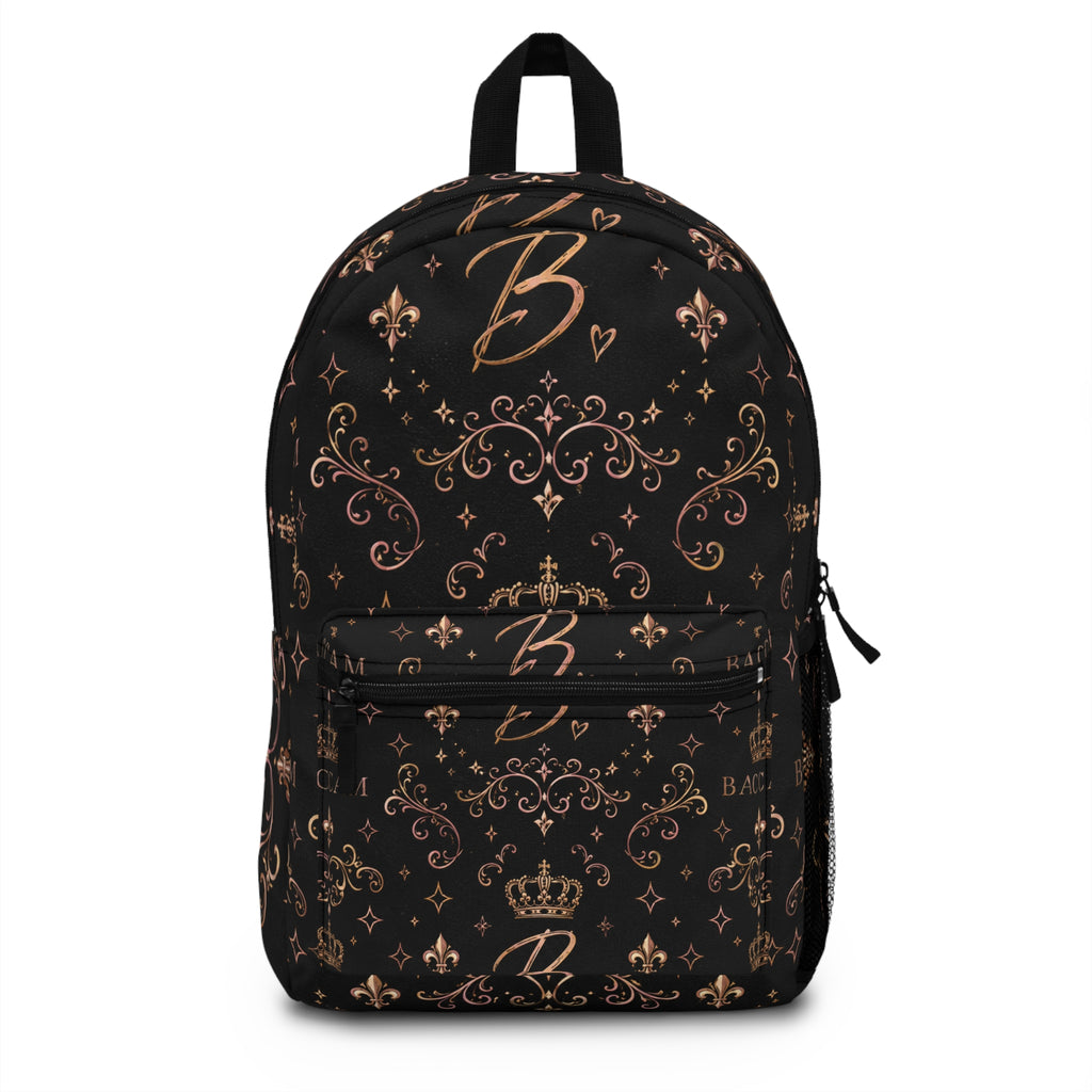 Baccam Signature Black & Gold Backpack