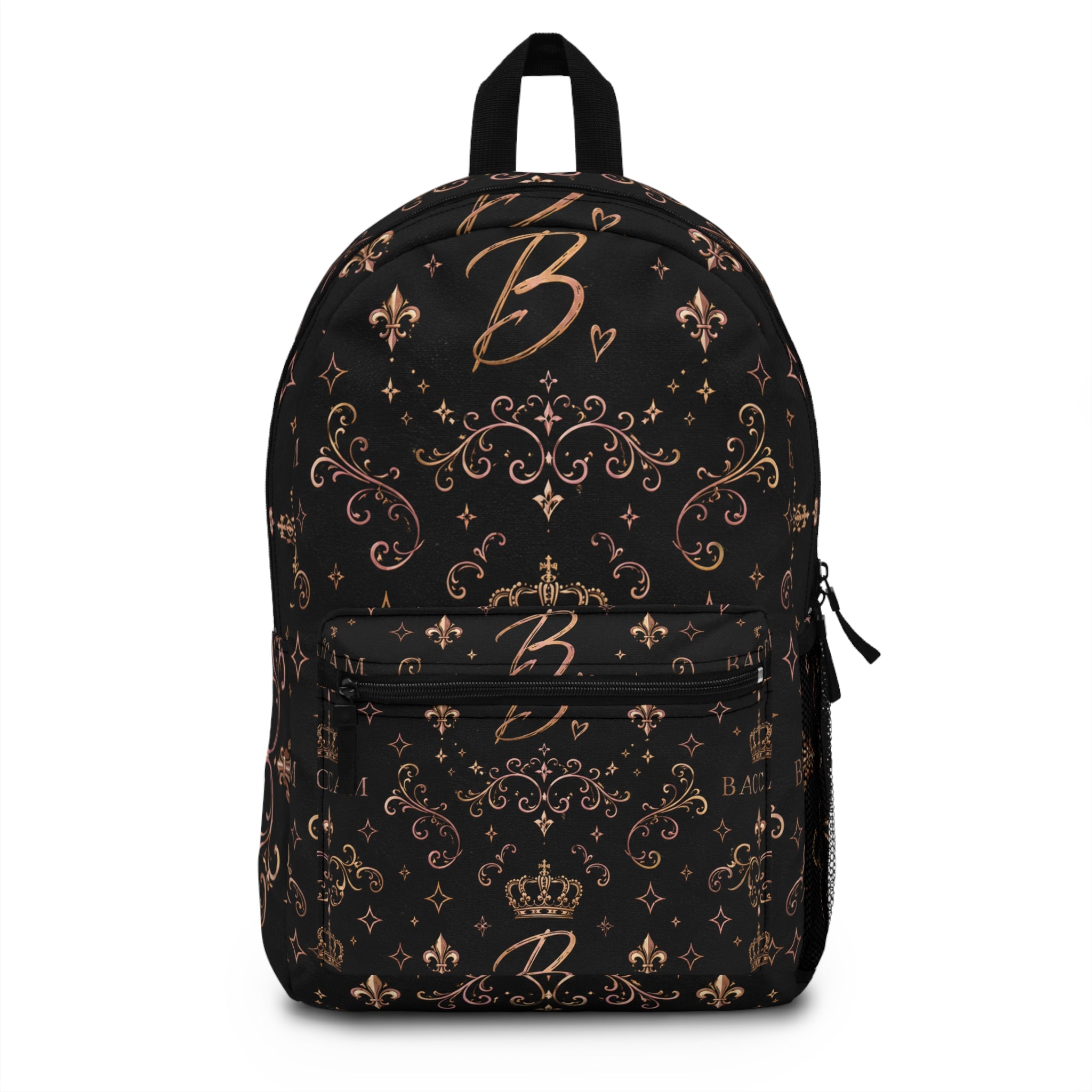 Baccam Signature Black & Gold Backpack