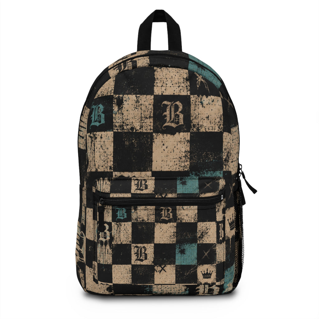 Baccam Checkered Backpack