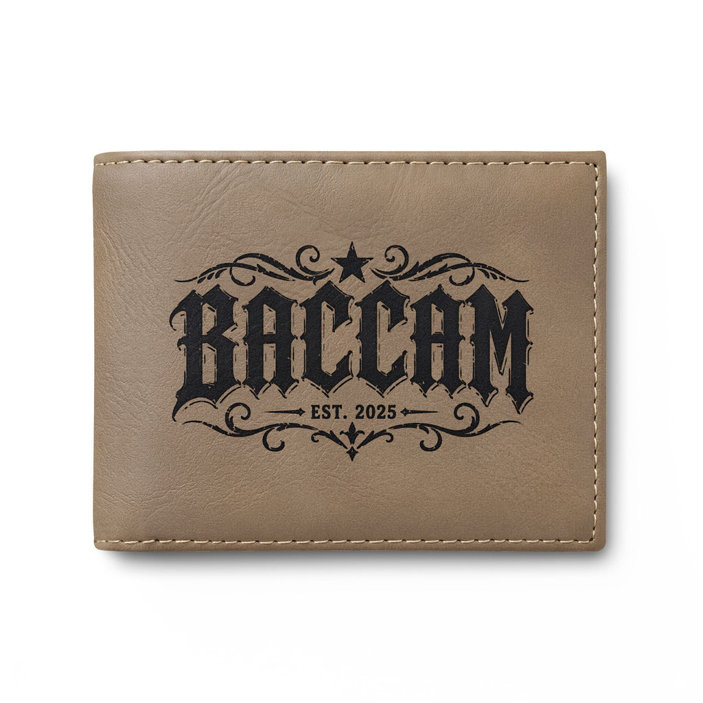 Baccam Signature Bi-Fold Wallet