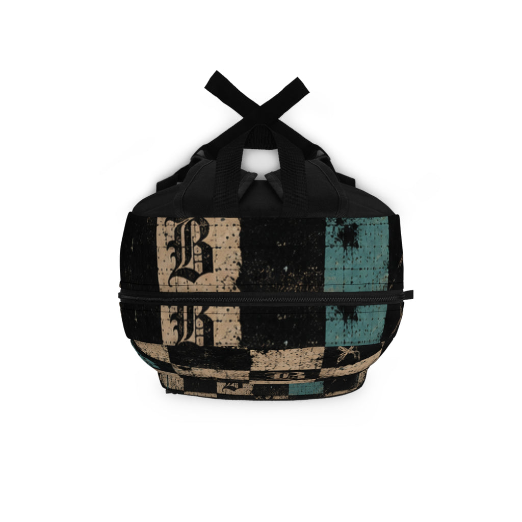 Baccam Checkered Backpack