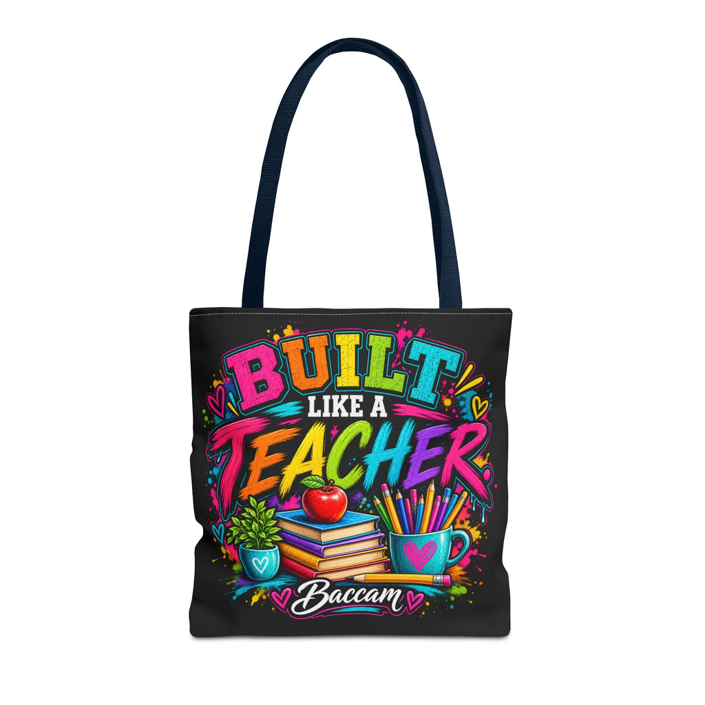 Built like a teacher Tote Bag (AOP)