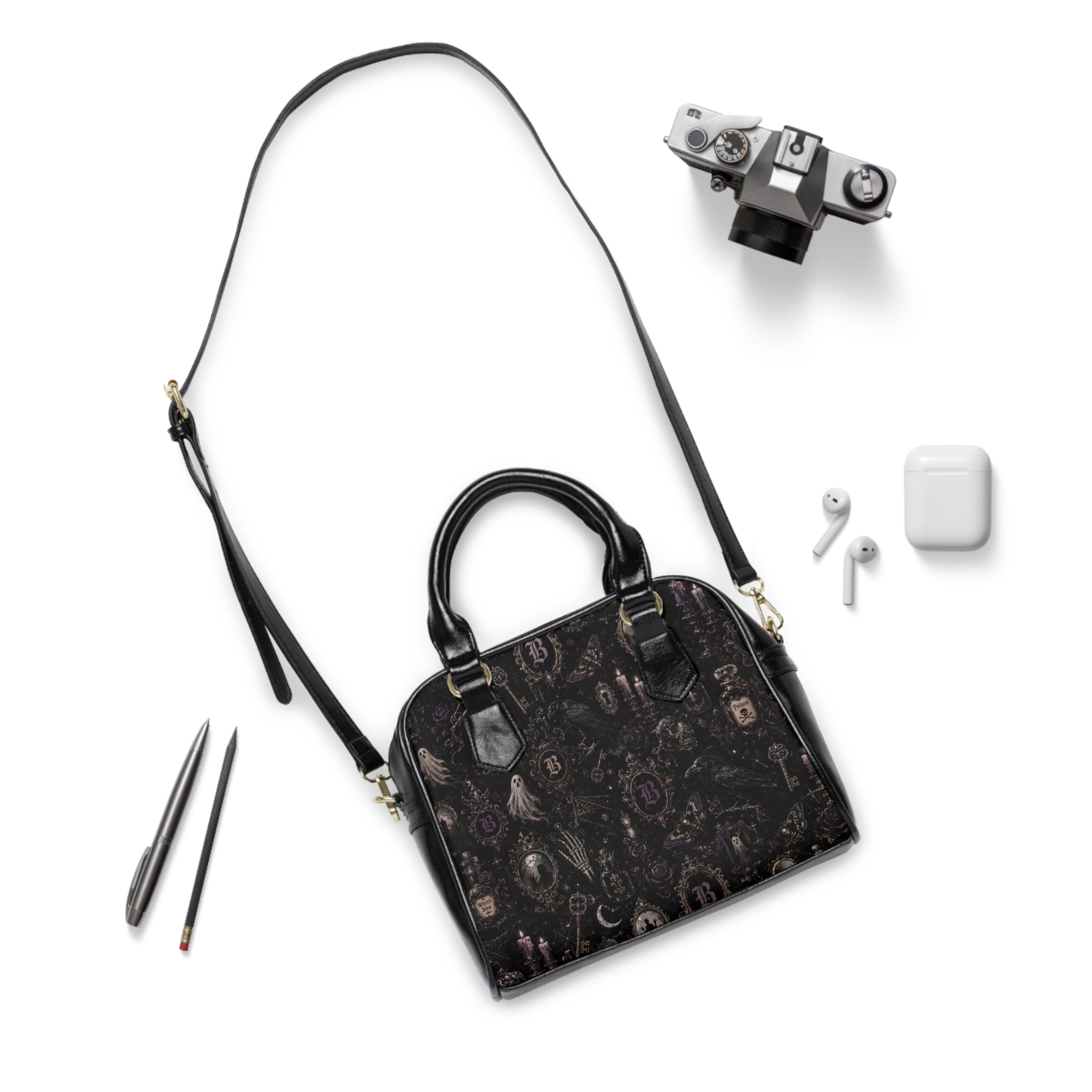 Baccam Spooky Shoulder Handbag