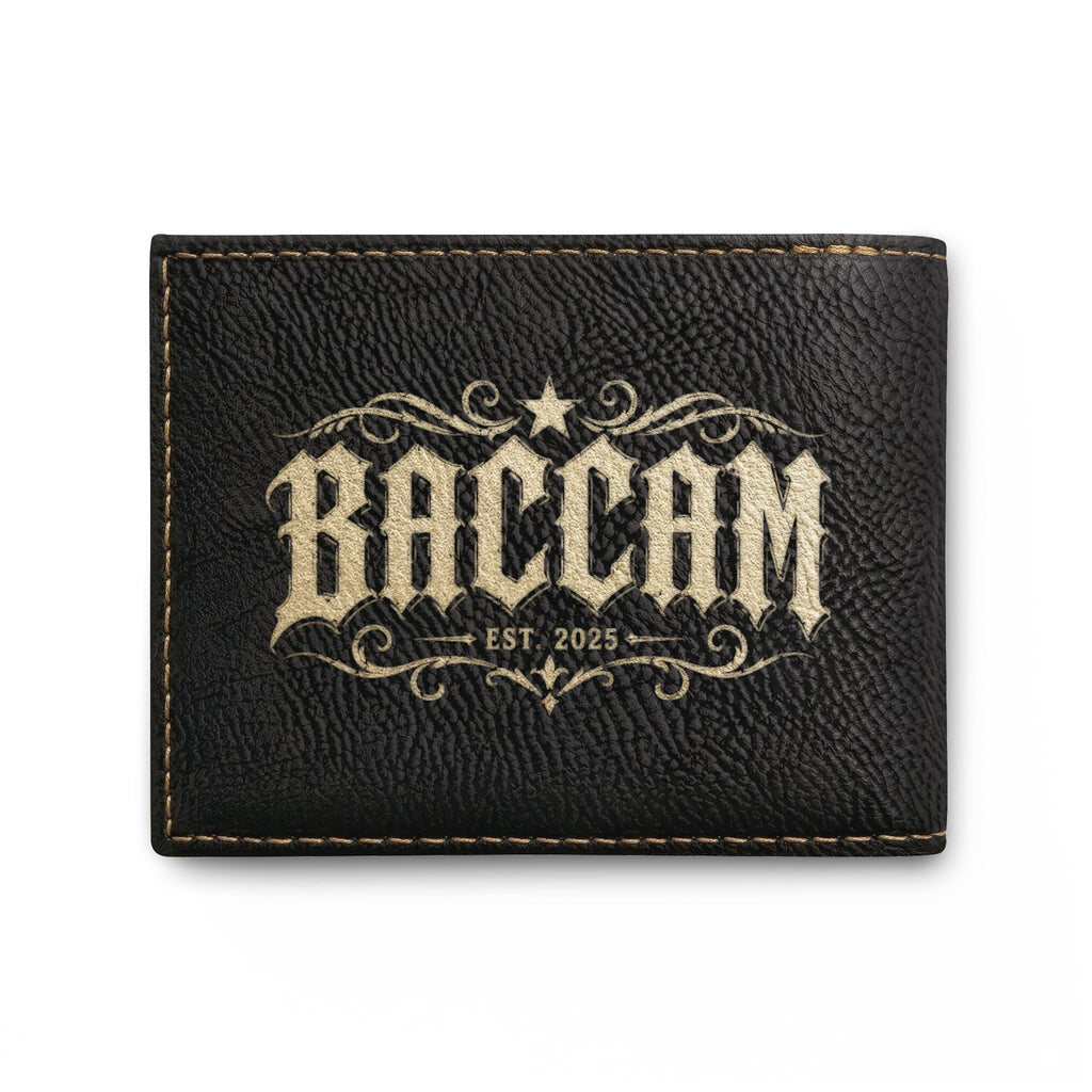 Baccam Signature Bi-Fold Wallet