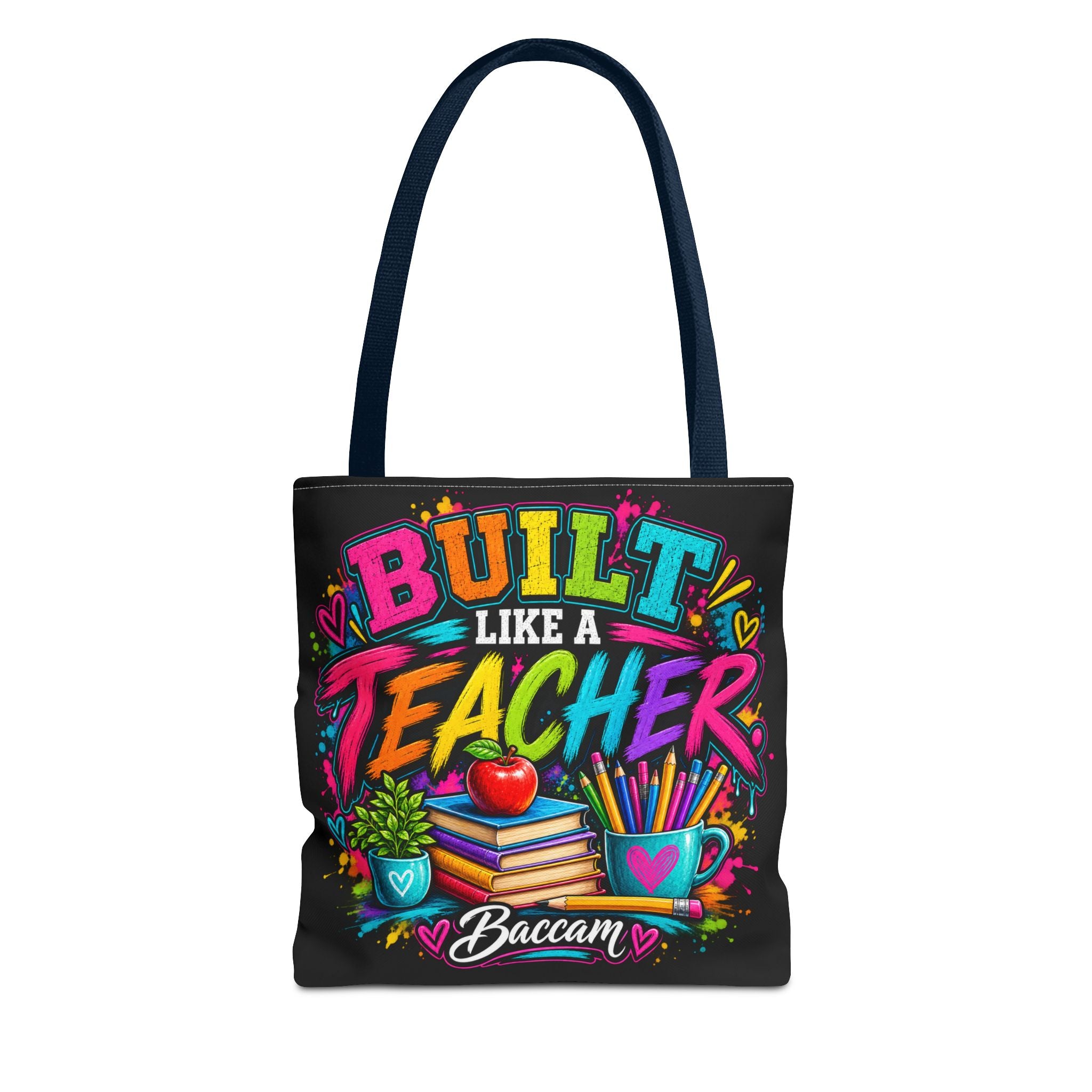 Built like a teacher Tote Bag (AOP)