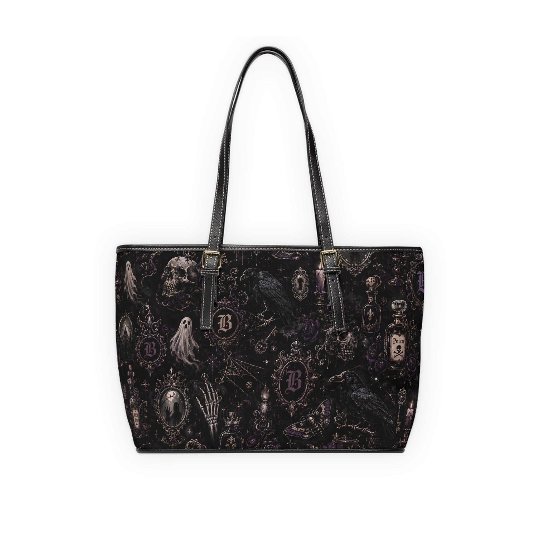 Baccam Spooky Leather Shoulder Bag