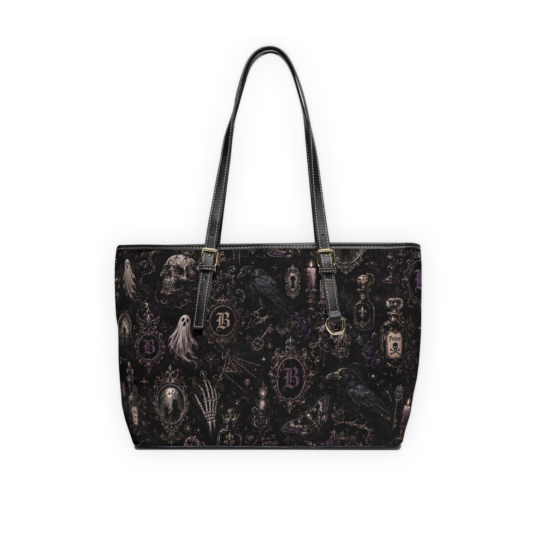 Baccam Spooky Leather Shoulder Bag
