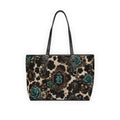 Baccam Cow print Leather Shoulder Bag