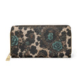 Baccam Cow Print Zipper Wallet
