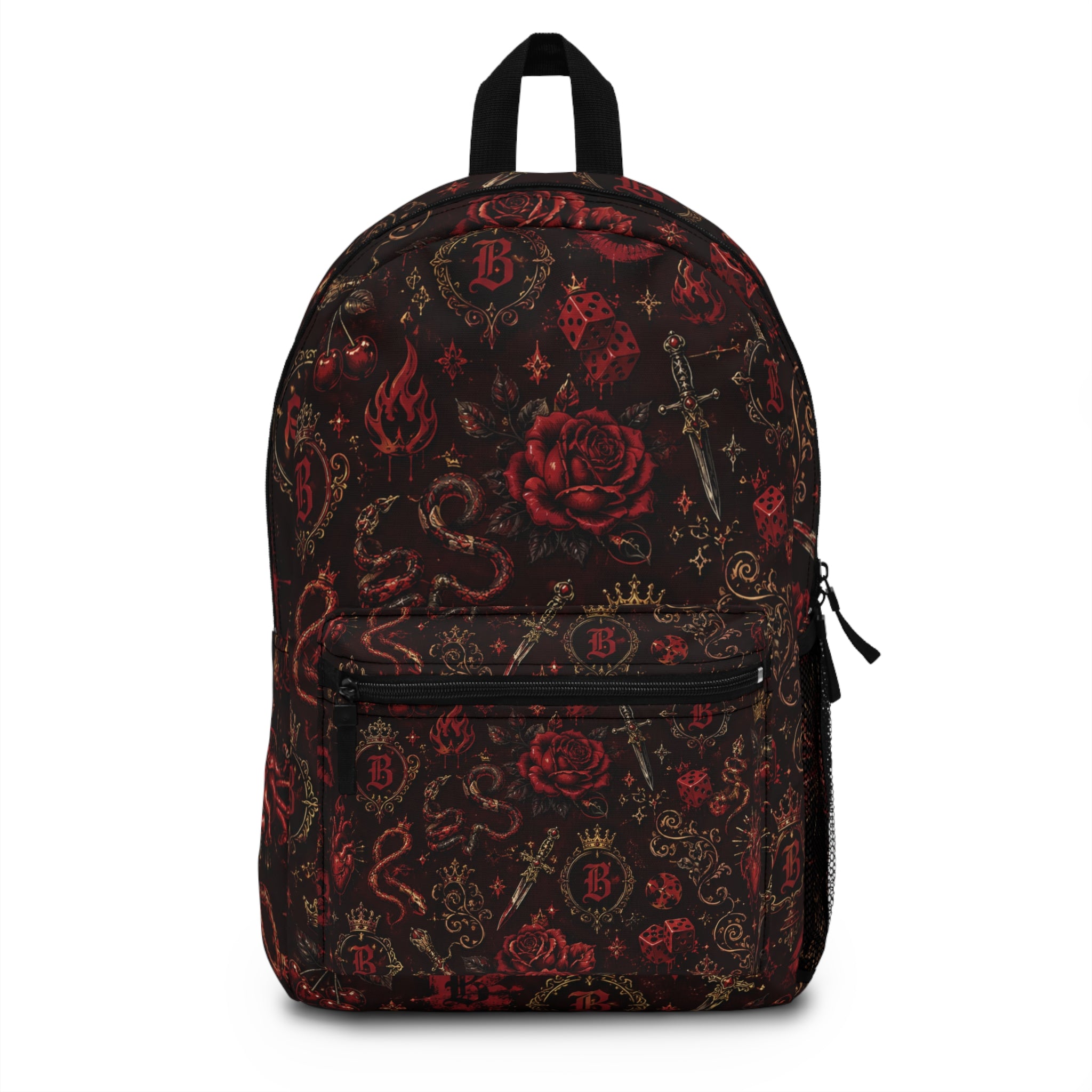Baccam Red Tattoo Backpack