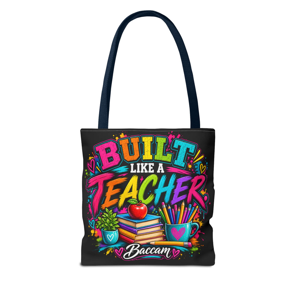 Built like a teacher Tote Bag (AOP)