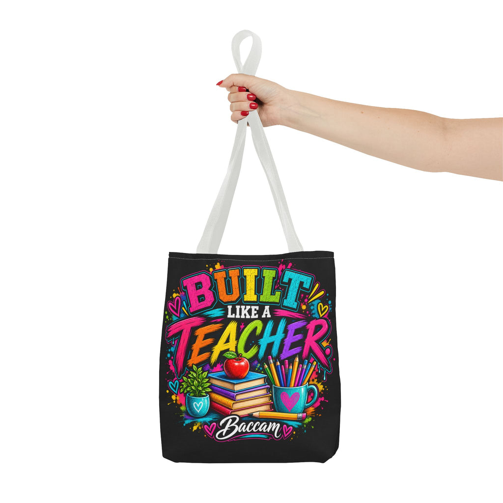 Built like a teacher Tote Bag (AOP)