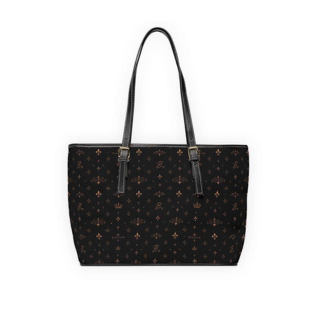Baccam Signature Leather Shoulder Bag