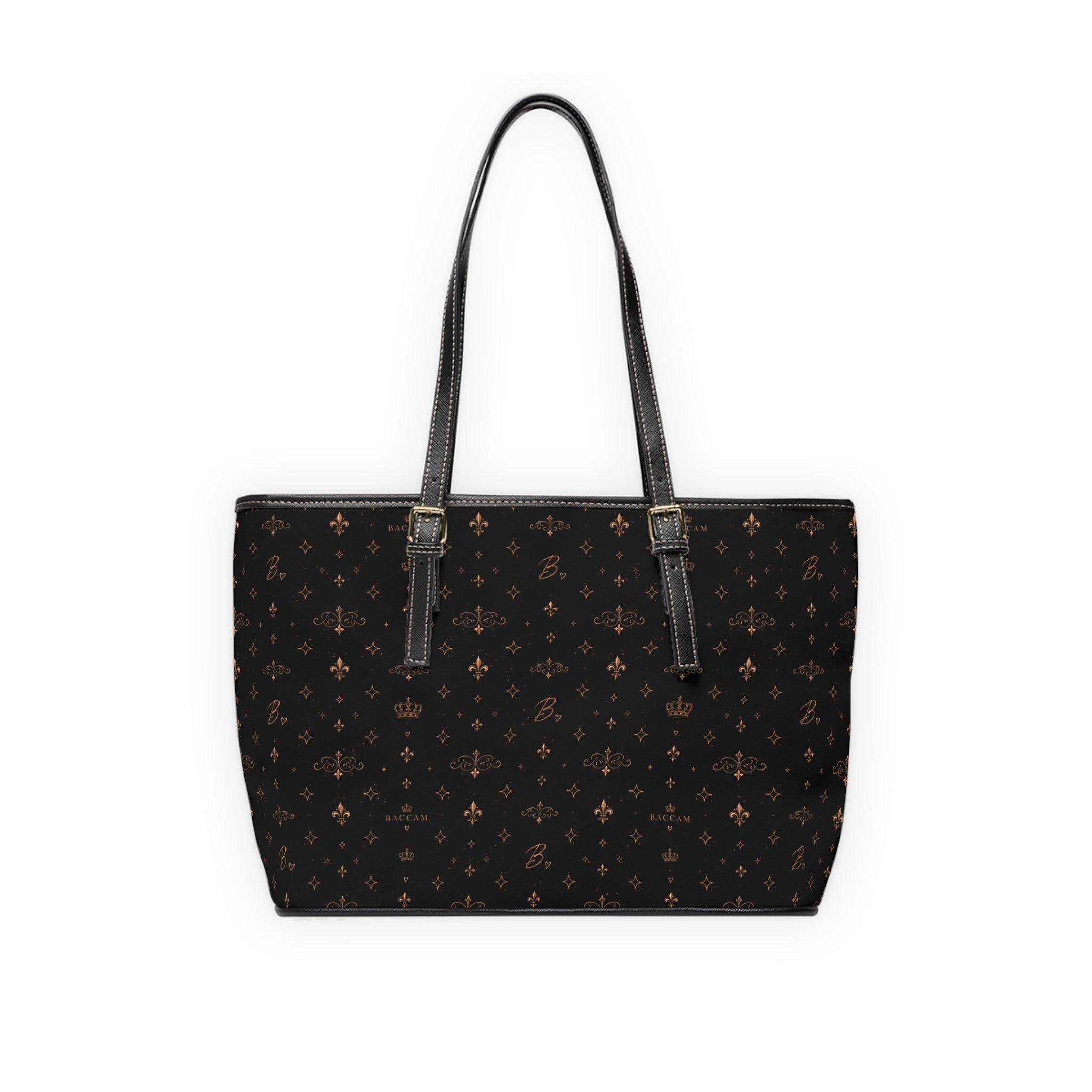 Baccam Signature Leather Shoulder Bag