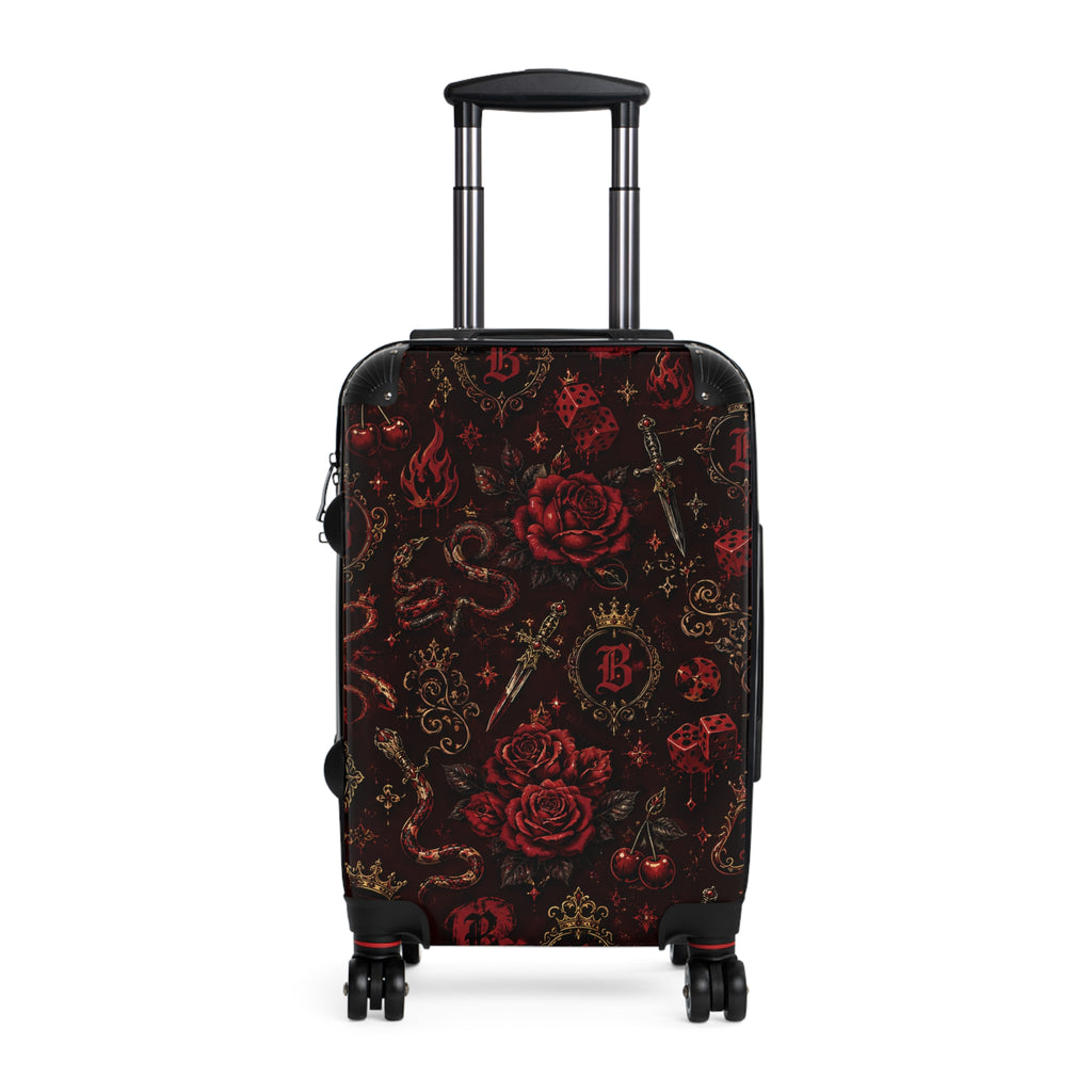 Baccam Red Roses Suitcase